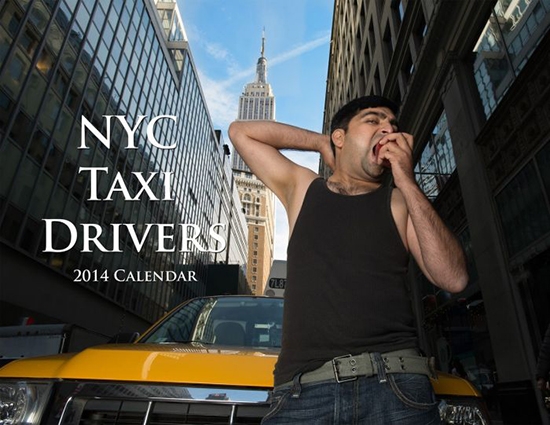 Нью-йоркские таксисты снялись для антигламурного календаря